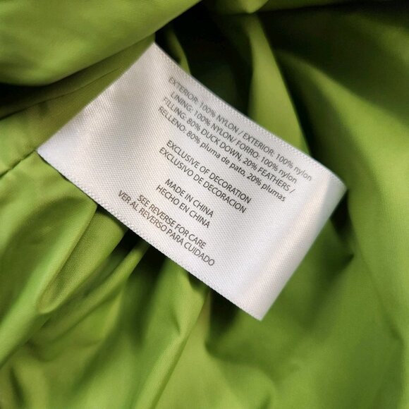 Mens Orvis size L Large Nylon Duck Down Outdoor Puffer Vest - Picture 8 of 10